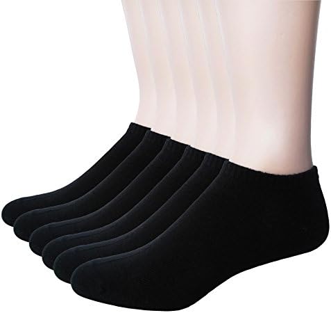 FORMEU Women's Ankle Socks Cotton Casual Socks Low Cut No Show Non Slip Short Socks 6/8 Pairs