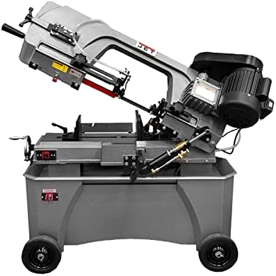 JET HVBS-712D, 7" x 12" Deluxe Metal Bandsaw, 4 Speed, 3/4HP, 1Ph 115/230V (414560)