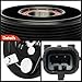 A-Premium Air Conditioner AC Compressor Clutch Kit Compatible with Nissan Sentra 2013-2019 1.6L 1.8L