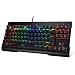 Produktbild Redragon K561-RGB-DE VISNU 87 Tasten Mechanische Gaming Tastatur LED Beleuchtete Tastatur mit Clicky Blauen Schaltern für PC Gamer und Schreibkraft (Deutsches Tastaturlayout)