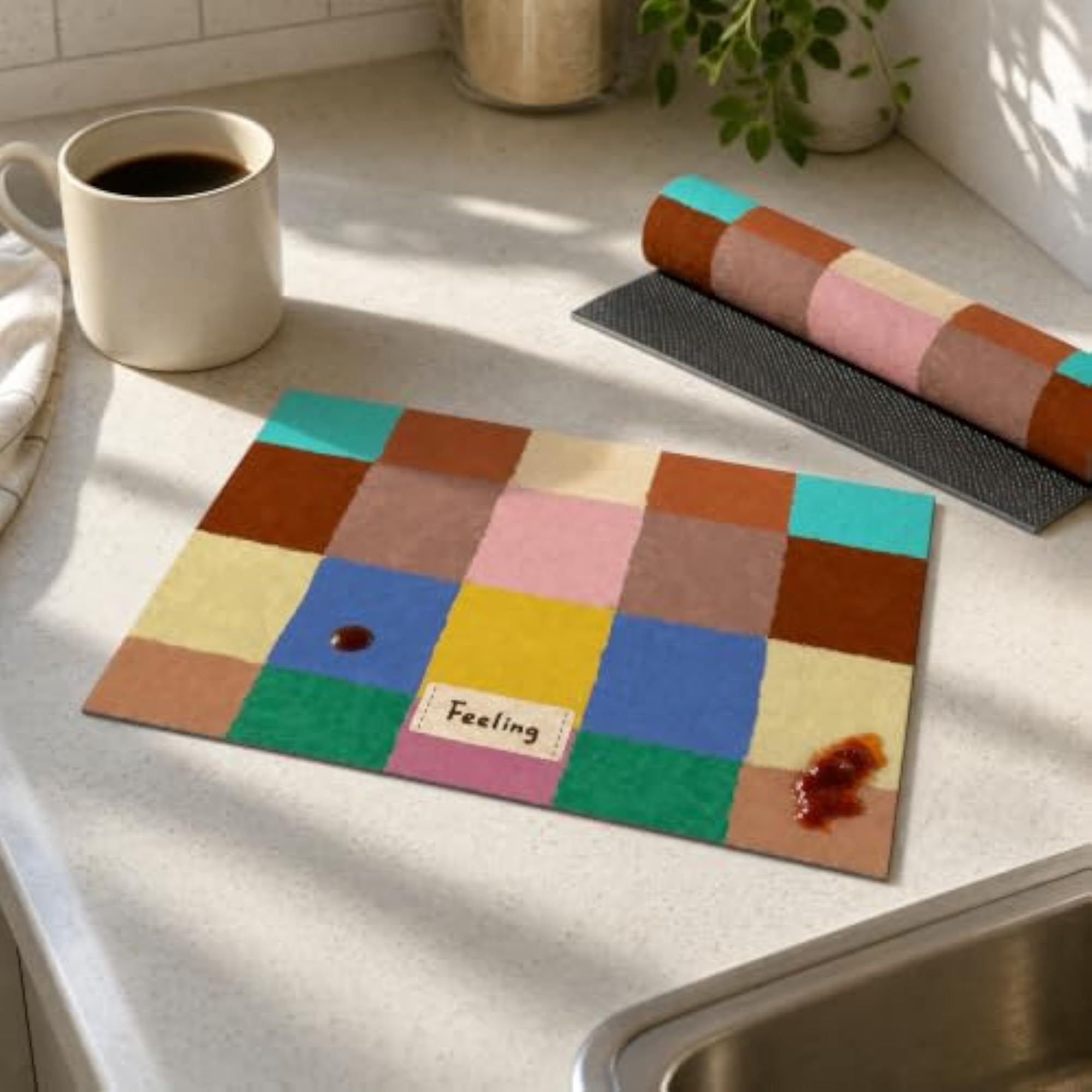 Diatomite Coffee Mat Absorbent Placemat