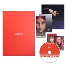ITZY BORN TO BE STANDARD Ver. - RED Ver. Photobook + Lyric Book + Eyes Photocard R + Photocard + Mini Folding Poster + Mood Film + Poster + Postcard + 2 Pin Badges + 4 Extra Photocards