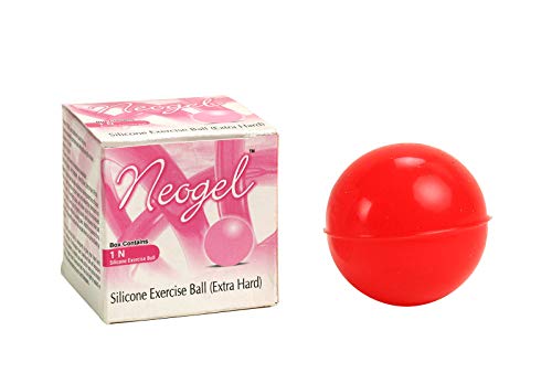 Image of ONYXNEO Neogel Silicon Palm & Hand Exercise Gel Ball, Extra Hard (Red)