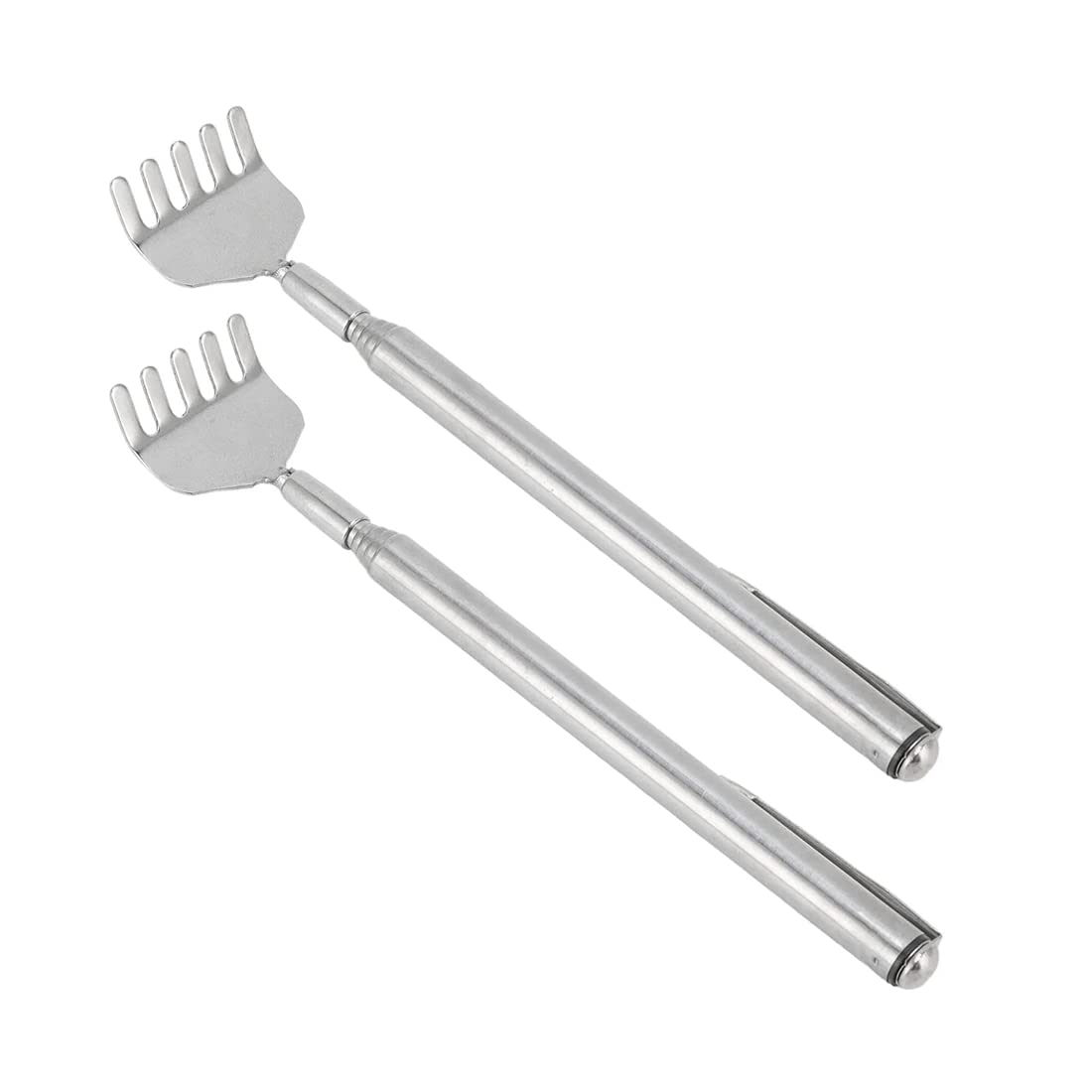 DealFry Self-Therapeutic Stainless Steel Back Scratcher/Itcher, Manual Khujli Backscratcher Telescopic Stick for Body Relaxation, Itching Relief, Massager (SET-2) (B0BRJR6863) Amazon Price History, Amazon Price Tracker