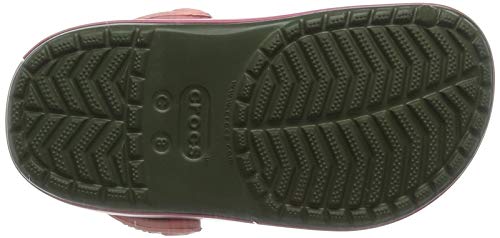 Image of Crocs Unisex Kids Crocband Prismatic Clogs K Volt Green