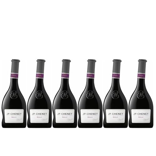JP Chenet - Original Merlot Rotwein aus Pays d'Oc, Frankreich (6 x 0.75 l)
