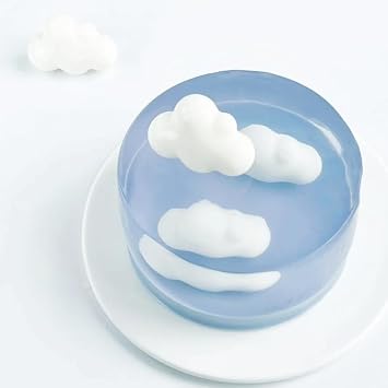 Silicone Mold, Cute Spider Cloud Silicone Mold, Candy Mold, Jelly Mold, Late Mold, Handmade Mold 36 Pieces, DIY, Handmade, Snacks, Chocolate, Baking, Valentines Day, Baking Cloud 36 Pieces