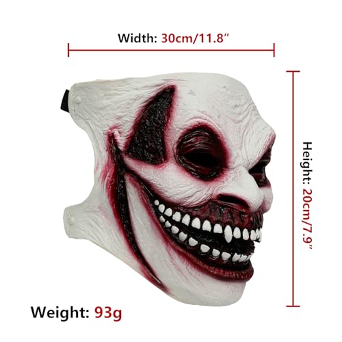 Applysu Bray Wyatt Mask Halloween Scary Demon Realistic Latex Full Face Mask Cosplay Costume Props - Image 2