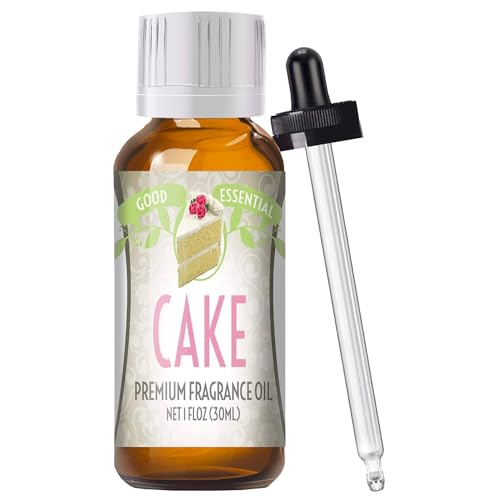 Image of Good Essential Professional Cake Fragrance Oil 30ml (1 fl oz) for Diffusers, Candles, Lotions, Perfumes, Soap & More - Cake Scented Oil for Candle Making