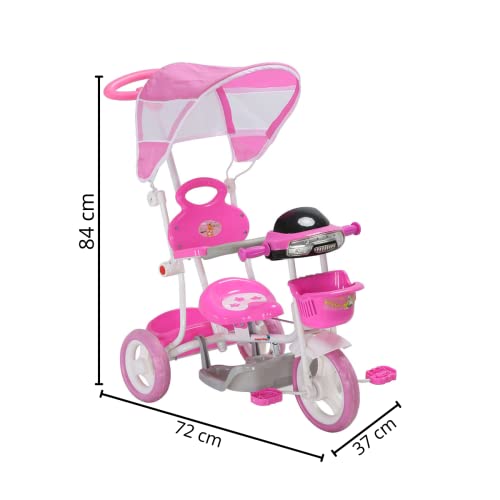Triciclo Infantil Rosa, Importway
