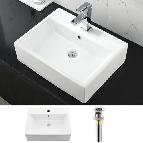 WMXQWX 21"x16" Rectangle Ceramic Vessel Sink Review: A Stylish and Affordable Bathroom Upgrade?