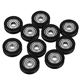 Roue de porte - largement utilisée dans les portes et les fenêtres pour suivre et entraîner les équipements mécaniques, roues de fenêtre à poulie