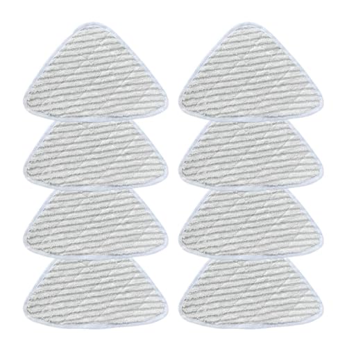 Compatible Con Vileda, Almohadilla De Mopa Triangular De 100 Mm, Herramienta De Limpieza De Suelos Con Gran Capacidad De Absorción De Agua.(8pcs)