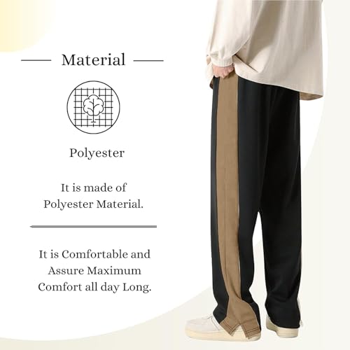Image of Mehrang Loose Fit Track Pant for Men | Trouser Pant for Men | Track Pant for Men Loose Fit | Baggy Track Pant for Men | Track Pant Men | Men Stylish Track Pant