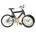 Produktbild GILDE Stand-/Tischuhr aus Metall - Fahrradform - antikfinish - dunkelblau - Höhe 24cm x Breite 34cm - Dekouhr
