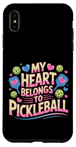 My Heart Belongs To Pickleball �p�h���v���[���[ - �X�}�z�P�[�X iPhone XS Max �p