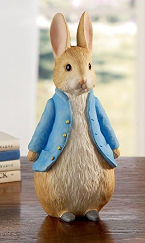 Beatrix Potter A20957 Peter Rabbit Figurine, Blue, height 17.5 cm