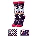 Women Girls Novelty Funny Crew Socks Crazy Colorful Rainbow Unicorn Socks in Blue