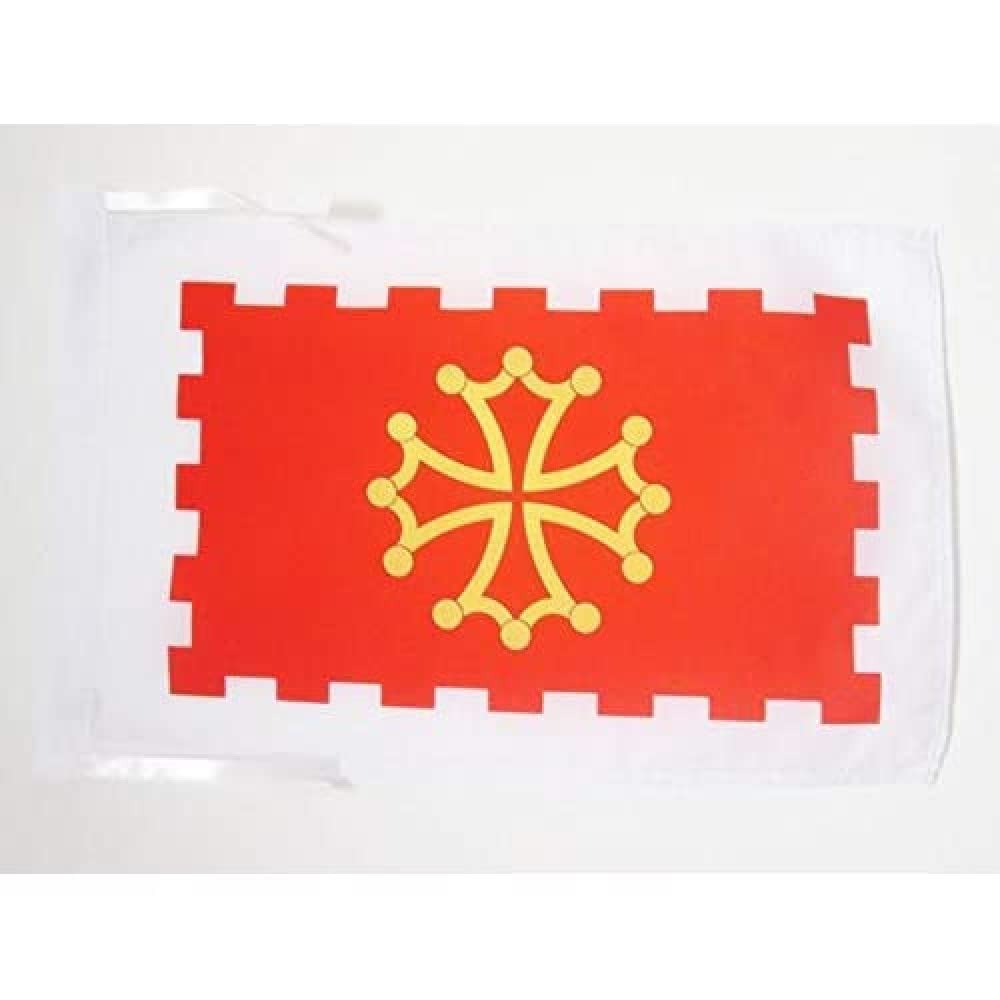 Iran Old Persia Flag 18'' x 12'' cords - Persian SMALL flags 30 x 45cm - Banner 18x12 in - AZ FLAG — view 552