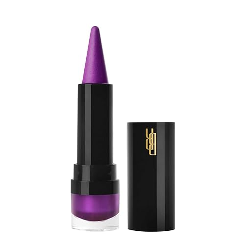 Miniatura 3 de Black Radiance Lápiz labial metálico Metalicious Lip Sculptor con piedra preciosa de amatista (morado claro) (Paquete de 2)