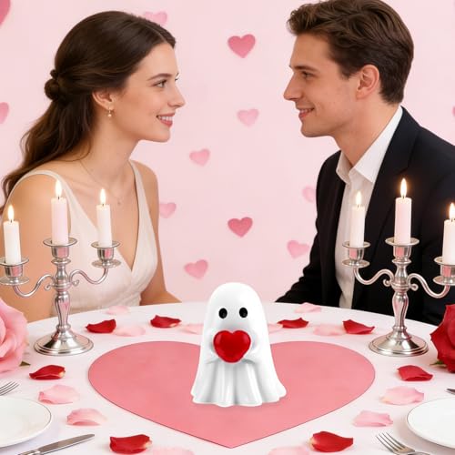 Figura Decorativa Fantasma para San Valentín miniatura 4