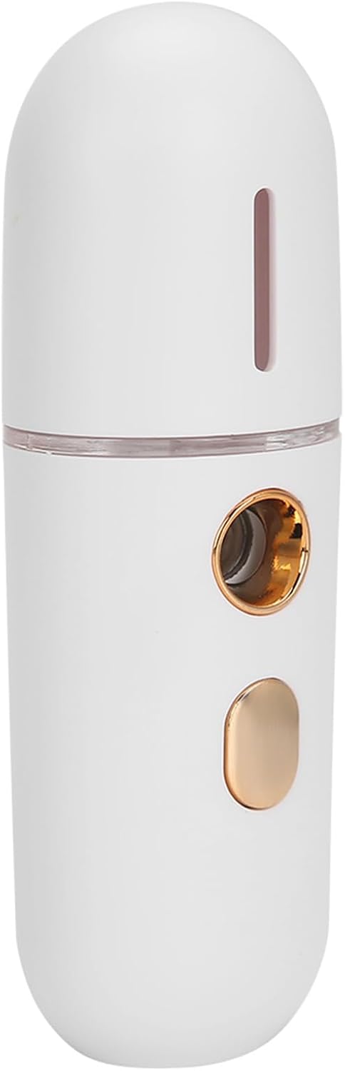 Jiawu USB Charging Face Mist Sprayer, Portable Nano Humidifier