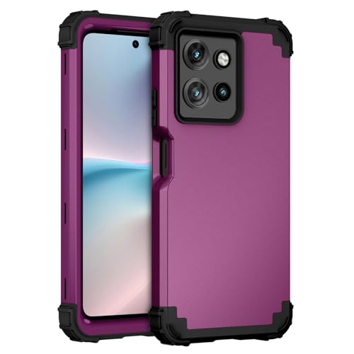 Coque Moto G 5G 2025 antichoc LK3JT US violette haute résistance