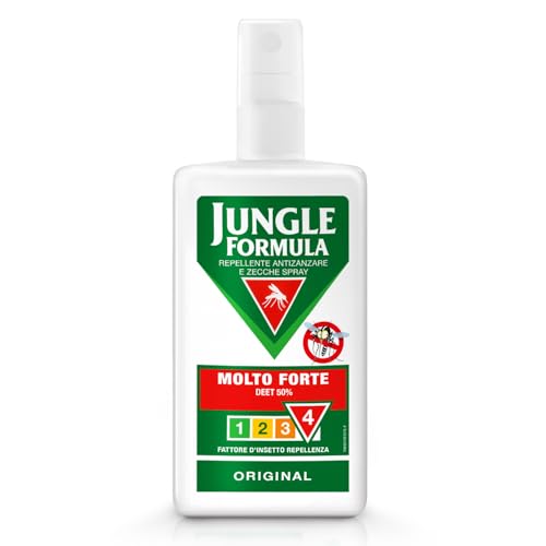 Jungle Formula Molto Forte Spray Repellente antizanzare - Fino a...