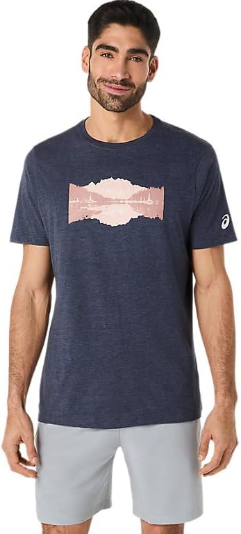 ASICS Men's MIRROR SERENITY TEE Running Apparel