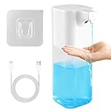 Distributeur de Savon Automatique 550 ML, Capteur Infrarouge sans...