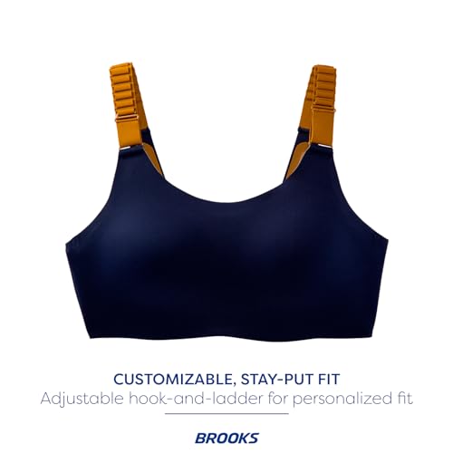 Image of Brooks Women's Racerback 2.0 Sports Bra for High Impact Running, Workouts & Sports with Maximum Support