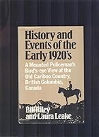 History & Events of the Early Nineteen Twenties 0533045150 Book Cover