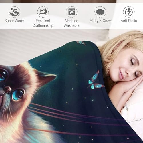 Couverture pour chat douce et chaude pour cocooning sur le canape - 6