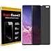 for Samsung Galaxy S10+ Plus Screen Protector [Privacy Anti-Spy], SuperGuardZ, Anti-Glare, Anti-Scratch [Lifetime Replacement] + 2 Stylus Pen