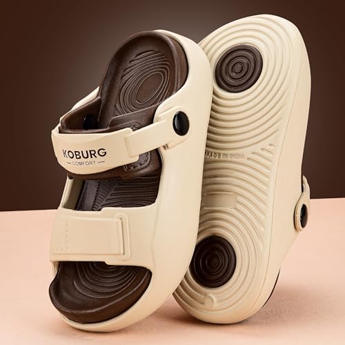 Image of KOBURG Unisex Kids Sandals| Lightweight | EVA Upper & Sole | Flexible & Comfort KS-104