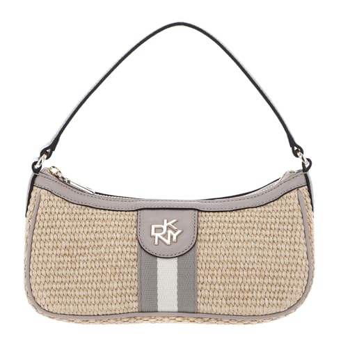 DKNY Carol Sac porté épaule beige aux finitions soignées en cuir