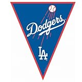 Amscan Los Angeles Dodgers Baseball Pennant Banner
