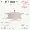 Made In Cookware | Dutch Oven 5.5 Quart (Linen) | Enameled Cast Iron | Exceptional Heat Retention & Durability | Professional Cookware | Crafted in France | Induction Compatible #2