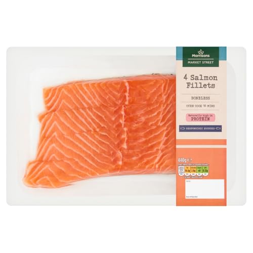 Morrisons Market St 4 Salmon Fillets 440g