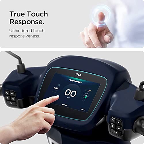 Image of Screen Protector Compatible With Ola (Pack of 2, GLOSSY+MATTE)