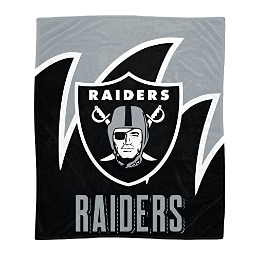 Proformance Home Officially Licensed NFL Las Vegas Raiders Splash Corral Fleece Blanket