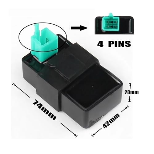 Allumeur CDI Programmable DC 4 Broches : Solution Démarrage Difficile pour ATV et Quad - 4