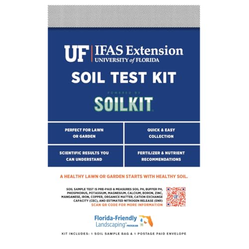University of Florida Soil Test Kit Powered by SoilKit (Single Pack)