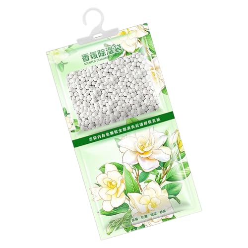 クローゼットモイスチャーアブソーバー|ハング可能な除湿機袋|香りの湿度リムーバーパック|アンチモールドおよび臭気制御|寮、アパート、クローゼットに最適|使いやすいMoiisture Conntrol Baggs