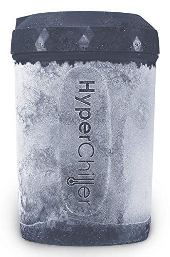 HyperChiller HC2BG Patented Iced Coffee/Beverage Cooler, Ready in One Minute, Reusable for Iced Tea, Wine, Spirits, Alcohol, Juice, 354 Gram, Slate Blue