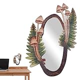 Élevez votre décoration : avec un motif botanique, ce miroir mural est une décoration créative qui ajoute une touche de réalisme à votre espace. Les détails de couleur réalistes vous donnent l'impression d'être dans la forêt, tandis que les couleurs vives améliorent votre humeur et ajoutent une touche de couleur à votre décor.