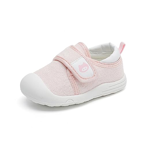 Image of Peggy Piggy Baby Shoes Baby Walking Shoes Boy&Girl Infant Sneakers Non-Slip First Walking Shoes Breathable Mesh Rainbow Cartoon Shoes 6 9 12 18 Months