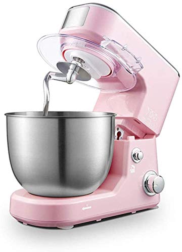 Elektrischer Standmixer, Kuchenmixer zum Backen 7-Gang-Steuerung mit K-Beater, Teighaken, Schneebesen und 5-Liter…