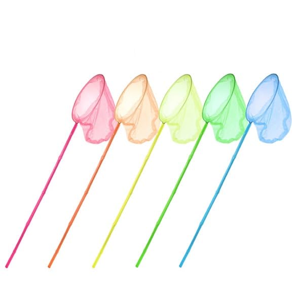 Selections Garden Kids Fishing Net x1 Traditional Kids Beach Net Pond Net 1 Random Colour Supplied