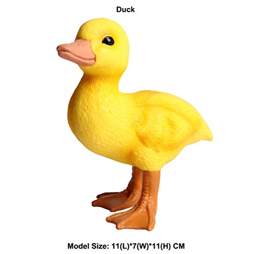 JOKFEICE Realistico Figure di Animali Anatra